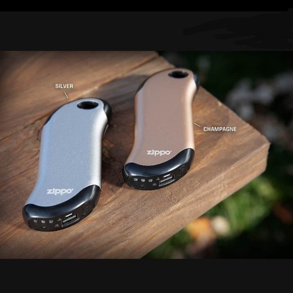 Zippo HeatBank 9S Rechargeable Hand Warmer & Power Bank - Champagne - Picture 3 of 4